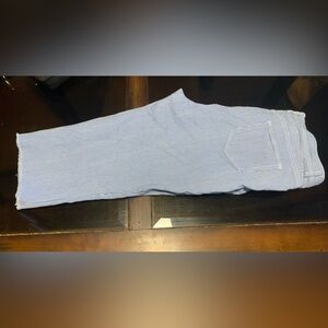 Christopher & Banks Blue and White Striped Pants